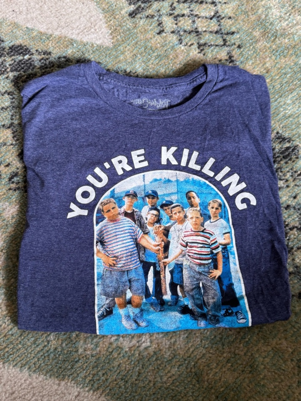 You're Killing Graphic Tee for Kids - Navy Blue